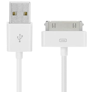 Avizar Cable USB a conector Apple 30 pin - Blanco Avizar Cable USB a conector Apple 30 pin - Blanco
