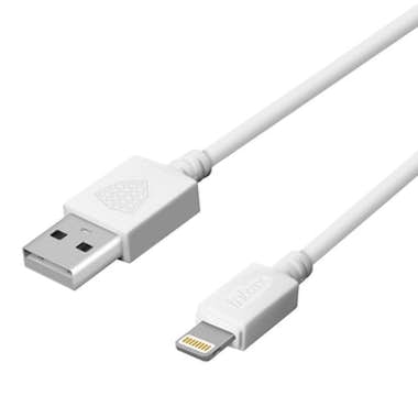 Inkax Inkax Cable USB a Lightning Apple 3 metros - Blanc Inkax Inkax Cable USB a Lightning Apple 3 metros - Blanc