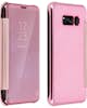 Avizar Funda Libro Billetera Efecto Espejo Rosa Samsung G Avizar Funda Libro Billetera Efecto Espejo Rosa Samsung G