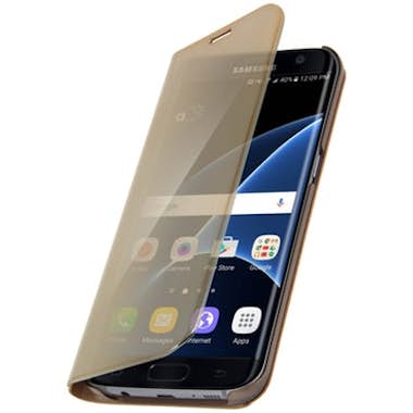 Avizar Funda Libro Efecto Espejo Oro Samsung Galaxy S7 Ed Avizar Funda Libro Efecto Espejo Oro Samsung Galaxy S7 Ed