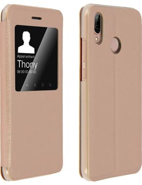 Avizar Funda libro Huawei P20 Lite con ventana carcasa rí Avizar Funda libro Huawei P20 Lite con ventana carcasa rí