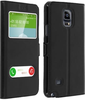 Avizar Funda Samsung Galaxy Note 4 libro con doble ventan Avizar Funda Samsung Galaxy Note 4 libro con doble ventan