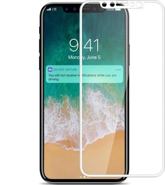 Avizar Protector de pantalla iPhone X / XS 3D - Bordes bl Avizar Protector de pantalla iPhone X / XS 3D - Bordes bl