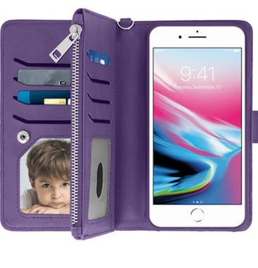 Avizar Funda monedero para iPhone 6 Plus / 6S Plus / 7 Pl Avizar Funda monedero para iPhone 6 Plus / 6S Plus / 7 Pl