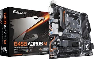 Gigabyte Gigabyte B450 AORUS M (rev. 1.0) Zócalo AM4 AMD B4 Gigabyte Gigabyte B450 AORUS M (rev. 1.0) Zócalo AM4 AMD B4