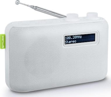 Muse Muse M-108 DW radio Reloj Analógica Blanco Muse Muse M-108 DW radio Reloj Analógica Blanco