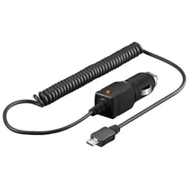 GooBay Cargador MicroUSB a Mechero 12V/24V DC Goobay