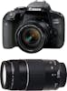 Canon Canon EOS 800D + EF-S 18-55mm f/4-5.6 IS STM + EF Canon Canon EOS 800D + EF-S 18-55mm f/4-5.6 IS STM + EF