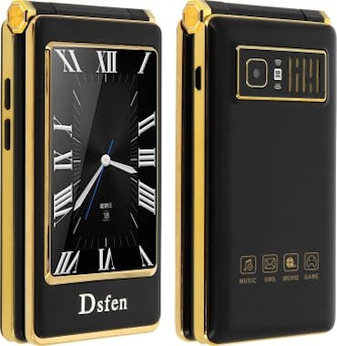 Avizar Teléfono móvil con tapa DSFEN dual SIM y doble pan Avizar Teléfono móvil con tapa DSFEN dual SIM y doble pan