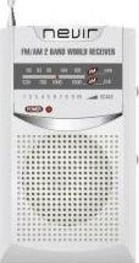 Nevir Radio De Bolsillo Nvr-136 Plata