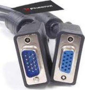 Phoenix Technologies 1.8m Vga, Vga (d-sub), Vga (d-sub), Macho/hembra, Phoenix Technologies 1.8m Vga, Vga (d-sub), Vga (d-sub), Macho/hembra,