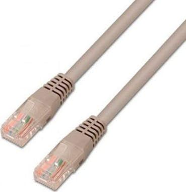 LTD Cable Red Utp Cat5e Rj45 Aisens 25cm Gris