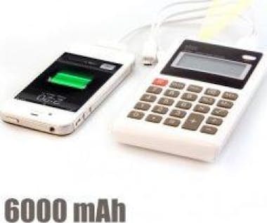 InnovaGoods Calculadora Power Bank 6000 Mah InnovaGoods Calculadora Power Bank 6000 Mah