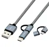 Coolbox CoolBox COO-CAB-U2MC-GR cable USB 1 m USB A USB C/ Coolbox CoolBox COO-CAB-U2MC-GR cable USB 1 m USB A USB C/