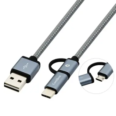 Coolbox CoolBox COO-CAB-U2MC-GR cable USB 1 m USB A USB C/ Coolbox CoolBox COO-CAB-U2MC-GR cable USB 1 m USB A USB C/