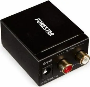 Fonostar Convertidor De Audio Fonestar Fo-37Da - Convierte Fonostar Convertidor De Audio Fonestar Fo-37Da - Convierte