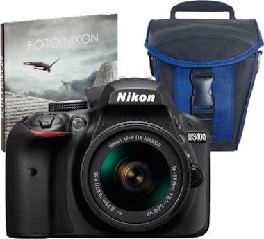 Nikon Cámara Reflex Nikon D3400 18/55 DX noVR KIT Nikon Cámara Reflex Nikon D3400 18/55 DX noVR KIT