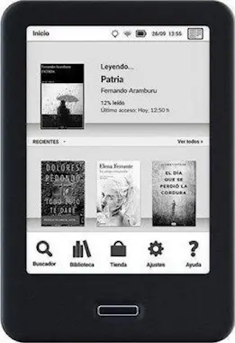 BQ E-Book BQ Cervantes 4 8GB Negro BQ E-Book BQ Cervantes 4 8GB Negro