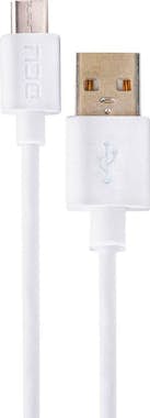 DCU Tecnologic DCU CABLE BLANCO CONEXIÓN USB A MICRO USB 1M DCU Tecnologic DCU CABLE BLANCO CONEXIÓN USB A MICRO USB 1M