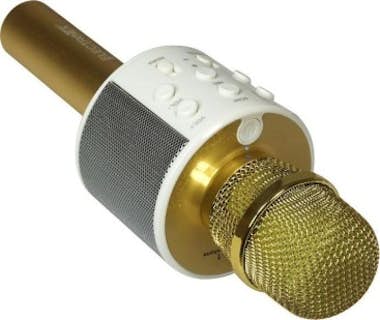 ELECTROTEK Micrófono Karaoke Wireless ET-WS10 Oro ELECTROTEK Micrófono Karaoke Wireless ET-WS10 Oro