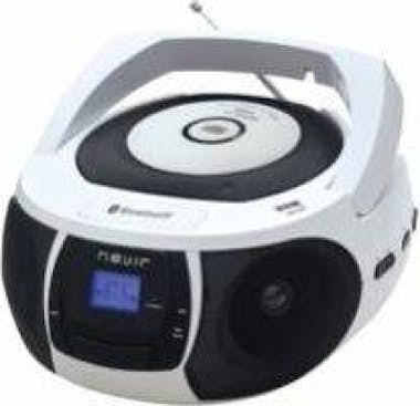 Nevir Radio Cd Mp3 Portatil Nvr- 481ub Blanco / Bluetoot Nevir Radio Cd Mp3 Portatil Nvr- 481ub Blanco / Bluetoot