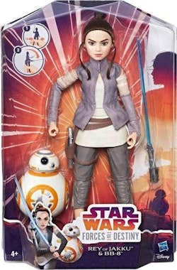 Hasbro Figura Rey of Jakky & BB-8 Forces of Destiny S Hasbro Figura Rey of Jakky & BB-8 Forces of Destiny S