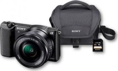Sony KIT CÁMARA SONY ALPLHA ILCE6000 + 16-50MM + FUNDA Sony KIT CÁMARA SONY ALPLHA ILCE6000 + 16-50MM + FUNDA