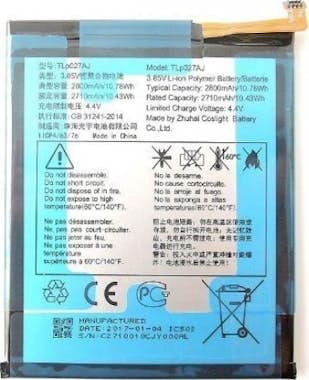 OEM Bateria Alcatel Idol 5 Dual Sim (OT 6058D) TLp027A OEM Bateria Alcatel Idol 5 Dual Sim (OT 6058D) TLp027A