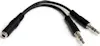 StarTech.com Startech.com Adaptador Divisor De Auriculares 2x M StarTech.com Startech.com Adaptador Divisor De Auriculares 2x M