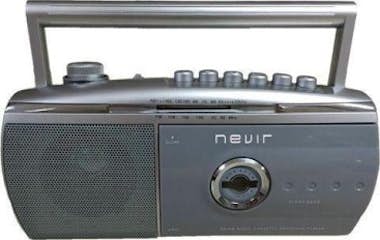 Nevir RADIO CASSETTE NVR-434T PLATA Nevir RADIO CASSETTE NVR-434T PLATA