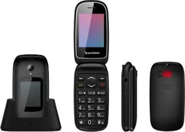 Sunstech TELEFONO CONCHA 2.4\+1.77\ CELT22 NEGRO MAYORES Sunstech TELEFONO CONCHA 2.4\+1.77\ CELT22 NEGRO MAYORES