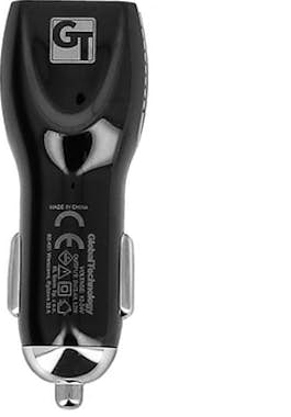 Global Technology Cargador para coche , 2 puertos USB y cable Lightn Global Technology Cargador para coche , 2 puertos USB y cable Lightn