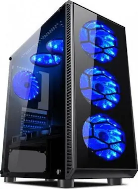 L-Link TORRE ATX L-LINK AVATAR LED AZUL L-Link TORRE ATX L-LINK AVATAR LED AZUL