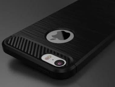 Apple fundas FORCELL Carbono iPhone 5 / 5S / SE - color: Apple fundas FORCELL Carbono iPhone 5 / 5S / SE - color:
