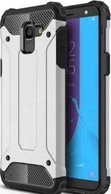 Samsung fundas ARMOR Galaxy J6 2018 - color:plata Samsung fundas ARMOR Galaxy J6 2018 - color:plata