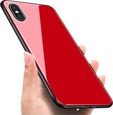 Apple fundas GLASS iPhone XS Max - color:rojo Apple fundas GLASS iPhone XS Max - color:rojo