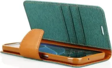 Samsung fundas Flip cartera CANVAS Galaxy S7 - color:verde Samsung fundas Flip cartera CANVAS Galaxy S7 - color:verde