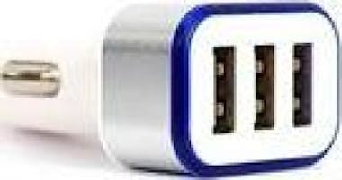 Generica CARGADOR COCHE 3XUSB LEADERINMY LMY5 5V-3.1A/ALUMI Generica CARGADOR COCHE 3XUSB LEADERINMY LMY5 5V-3.1A/ALUMI
