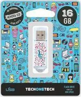 Generica PENDRIVE 16GB TECH ONE TECH MUSIC DREAM USB 2.0/ME Generica PENDRIVE 16GB TECH ONE TECH MUSIC DREAM USB 2.0/ME