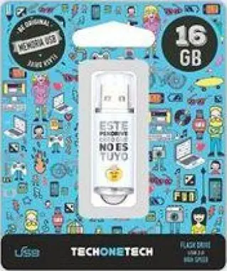 Generica PENDRIVE 16GB TECH ONE TECH NOESTUYO USB 2.0/METAL Generica PENDRIVE 16GB TECH ONE TECH NOESTUYO USB 2.0/METAL