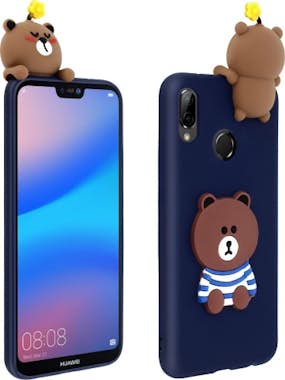 Avizar Carcasa Huawei P20 Lite protectora silicona Osito Avizar Carcasa Huawei P20 Lite protectora silicona Osito