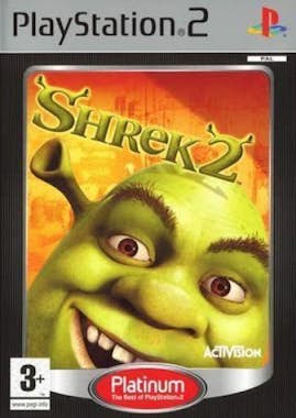 Generica Shrek 2 Platinum Ps2 Version Reino Unido Generica Shrek 2 Platinum Ps2 Version Reino Unido