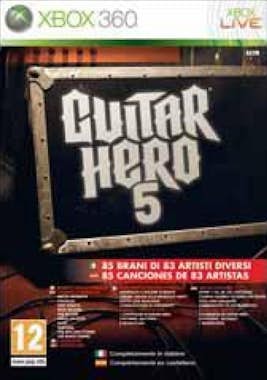 XBOX 360 GUITAR HERO 5 EL JUEGO XBOX 360 GUITAR HERO 5 EL JUEGO