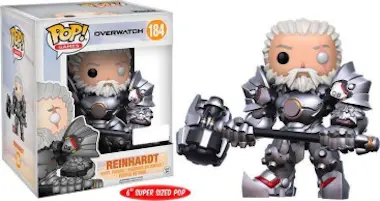 Funko Figura POP! Vinyl Overwatch Reinhardt Unmasked 15c Funko Figura POP! Vinyl Overwatch Reinhardt Unmasked 15c