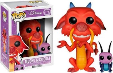 Funko Figura POP Vinyl Disney Mulan Mushu & Cricket Funko Figura POP Vinyl Disney Mulan Mushu & Cricket