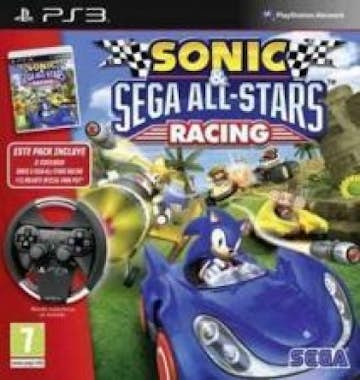 Sony Sonic & Sega All Stars Racing + Volante Sony Sonic & Sega All Stars Racing + Volante