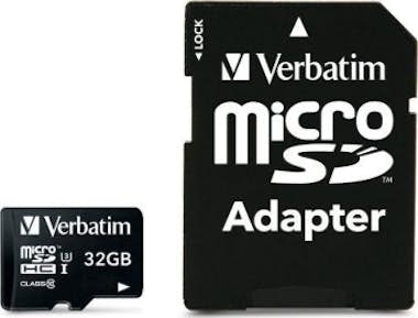Verbatim Verbatim Pro memoria flash 32 GB MicroSDHC Clase 1 Verbatim Verbatim Pro memoria flash 32 GB MicroSDHC Clase 1