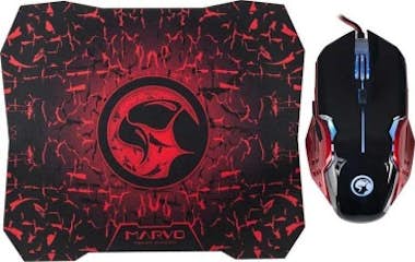 Scorpion (MA-M416 G1 BK) Raton Led + Alfombrilla Gaming Scorpion (MA-M416 G1 BK) Raton Led + Alfombrilla Gaming