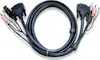 Aten Aten 6ft USB DVI-I Single Link cable para video, t Aten Aten 6ft USB DVI-I Single Link cable para video, t