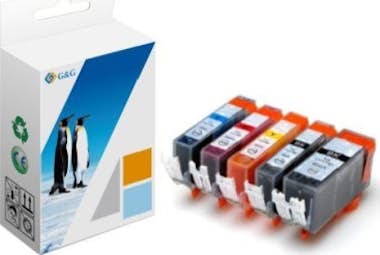 G&G G&G 2P570XL cartucho de tinta Compatible Negro, Ci G&G G&G 2P570XL cartucho de tinta Compatible Negro, Ci